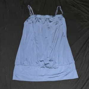 Blue small going out top